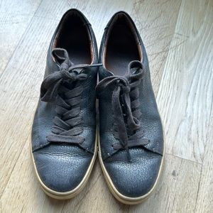 Frye Ivy Low Lace in Pewter